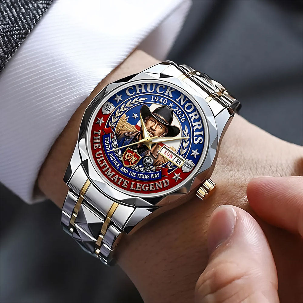 Chuck Norris Alloy Luxury Quartz Watch - TANTN22714