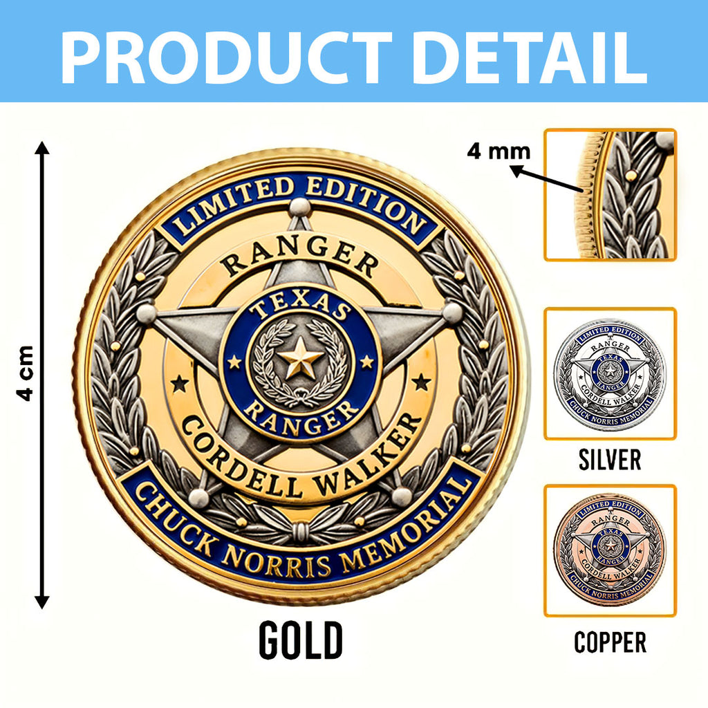 Chuck Norris Commemorative Coin – HOATT17066