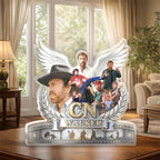 Chuck Norris Custom Shape Acrylic Plaque – HOATT17032