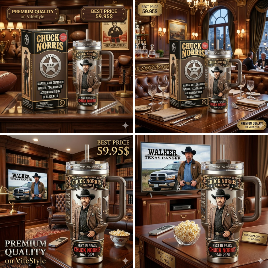 Chuck Norris Legends Memorial Tumbler