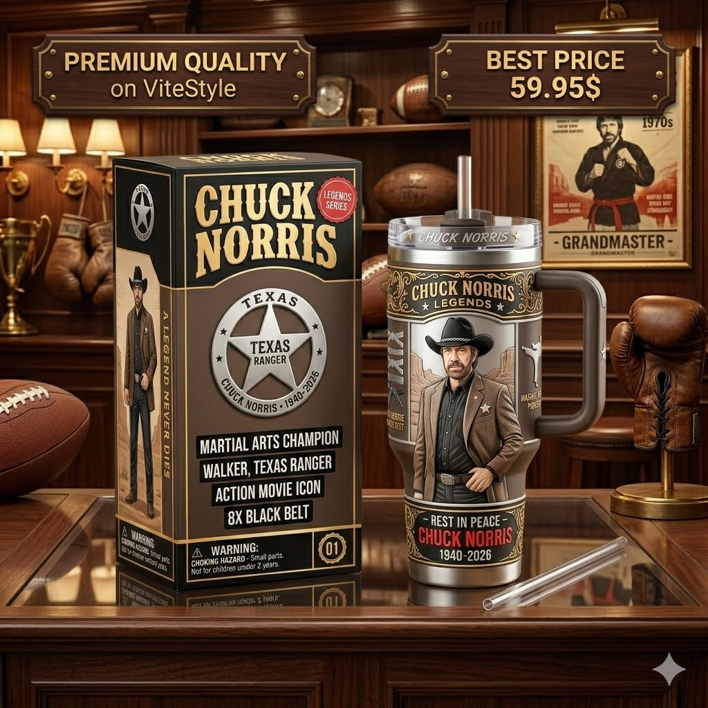 Chuck Norris Legends Memorial Tumbler