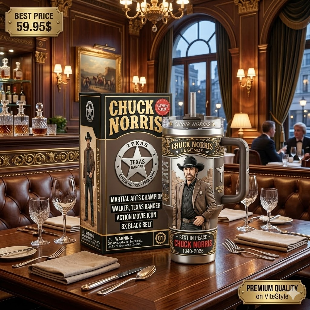 Chuck Norris Legends Memorial Tumbler