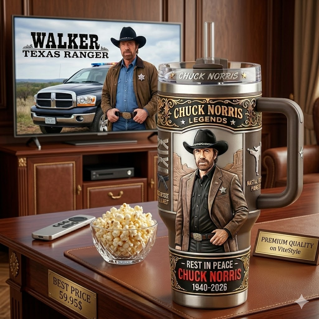 Chuck Norris Legends Memorial Tumbler