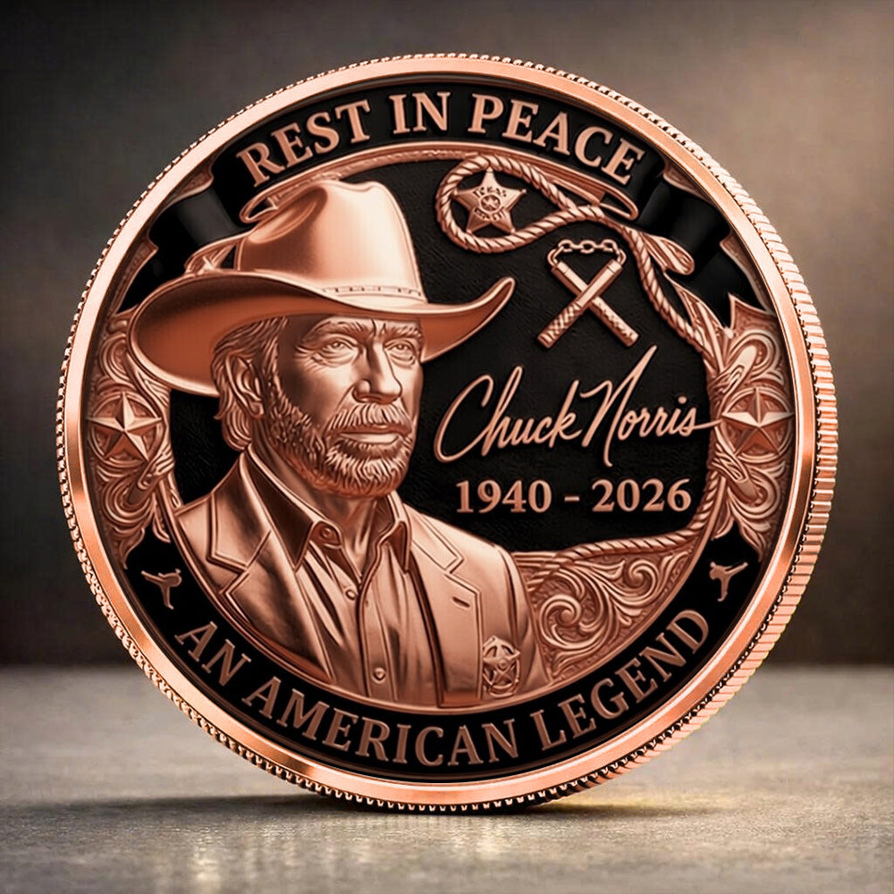 Chuck Norris Commemorative Coin – TANTN22715
