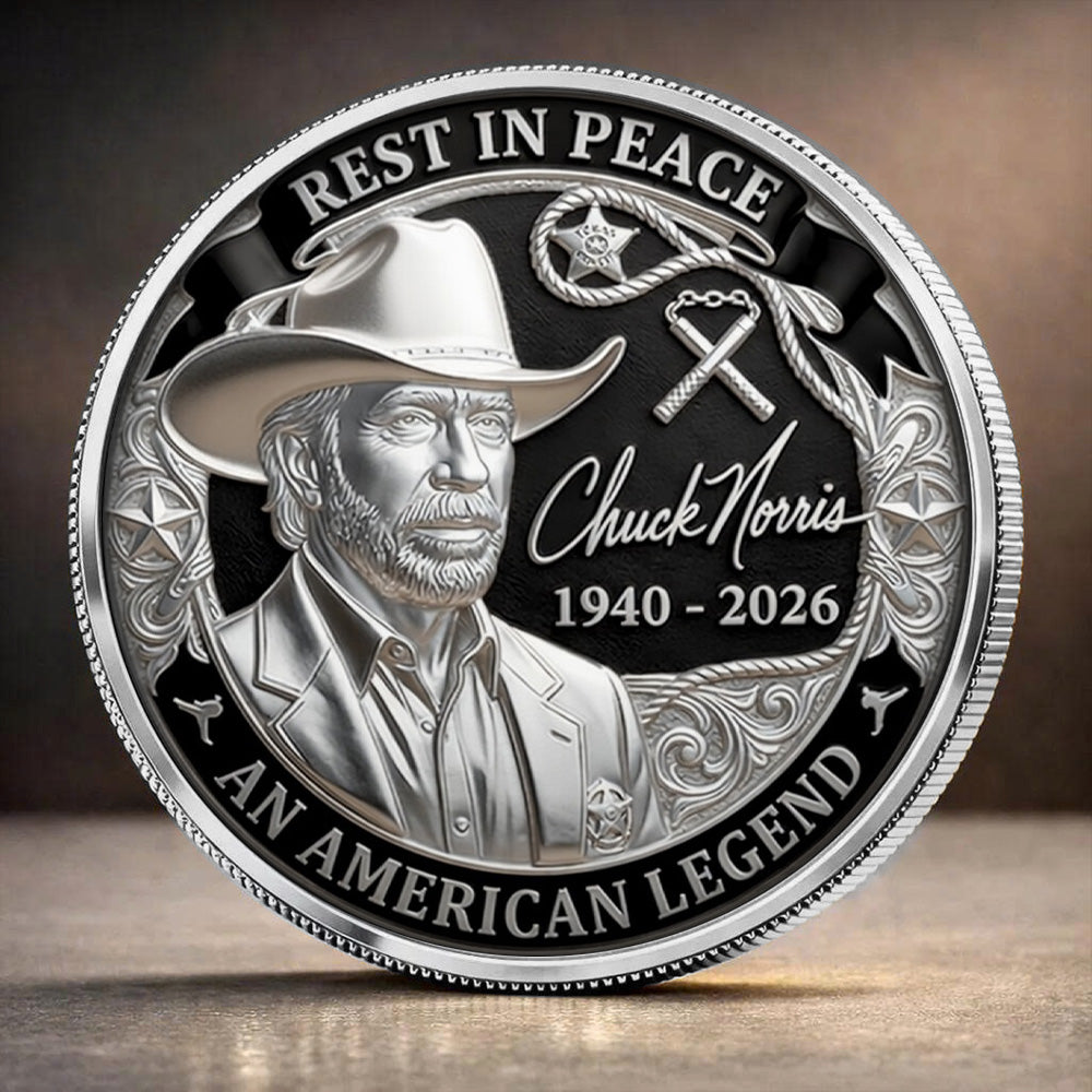 Chuck Norris Commemorative Coin – TANTN22715