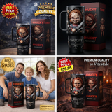 Chucky 40oz Tumbler with Handle Gift