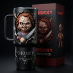 Chucky 40oz Tumbler with Handle Gift