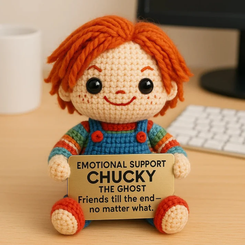 Chucky Crocheted Emotional Support Doll