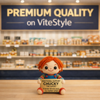 Chucky Crocheted Emotional Support Doll
