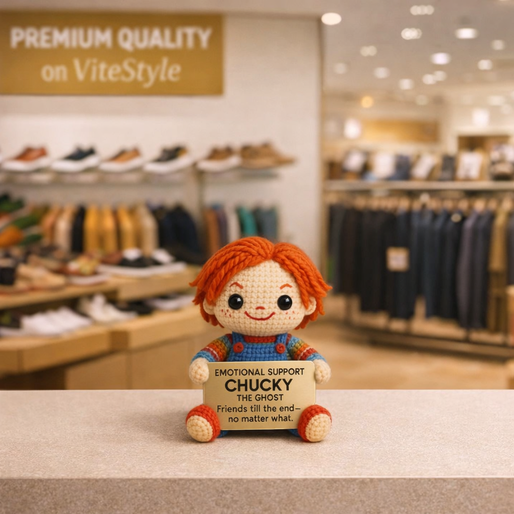 Chucky Crocheted Emotional Support Doll