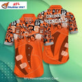 Cincinnati Bengals Logo Collage Hawaiian Shirt