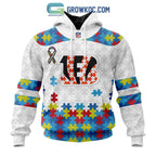 Cincinnati Bengals NFL Autism Awareness Personalized Hoodie T Shirt