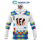 Cincinnati Bengals NFL Autism Awareness Personalized Hoodie T Shirt