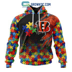 Cincinnati Bengals NFL Special Autism Awareness Design Hoodie T Shirt