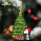 Cincinnati Bengals Snoopy Peanuts Custom Christmas Ornament Xmas Tree Decorations