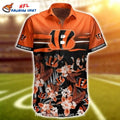 Cincinnati Bengals Tropical Floral Hawaiian Shirt