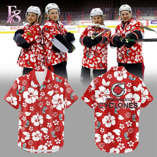 Cincinnati Cyclones 2026 Hawaiian Shirt
