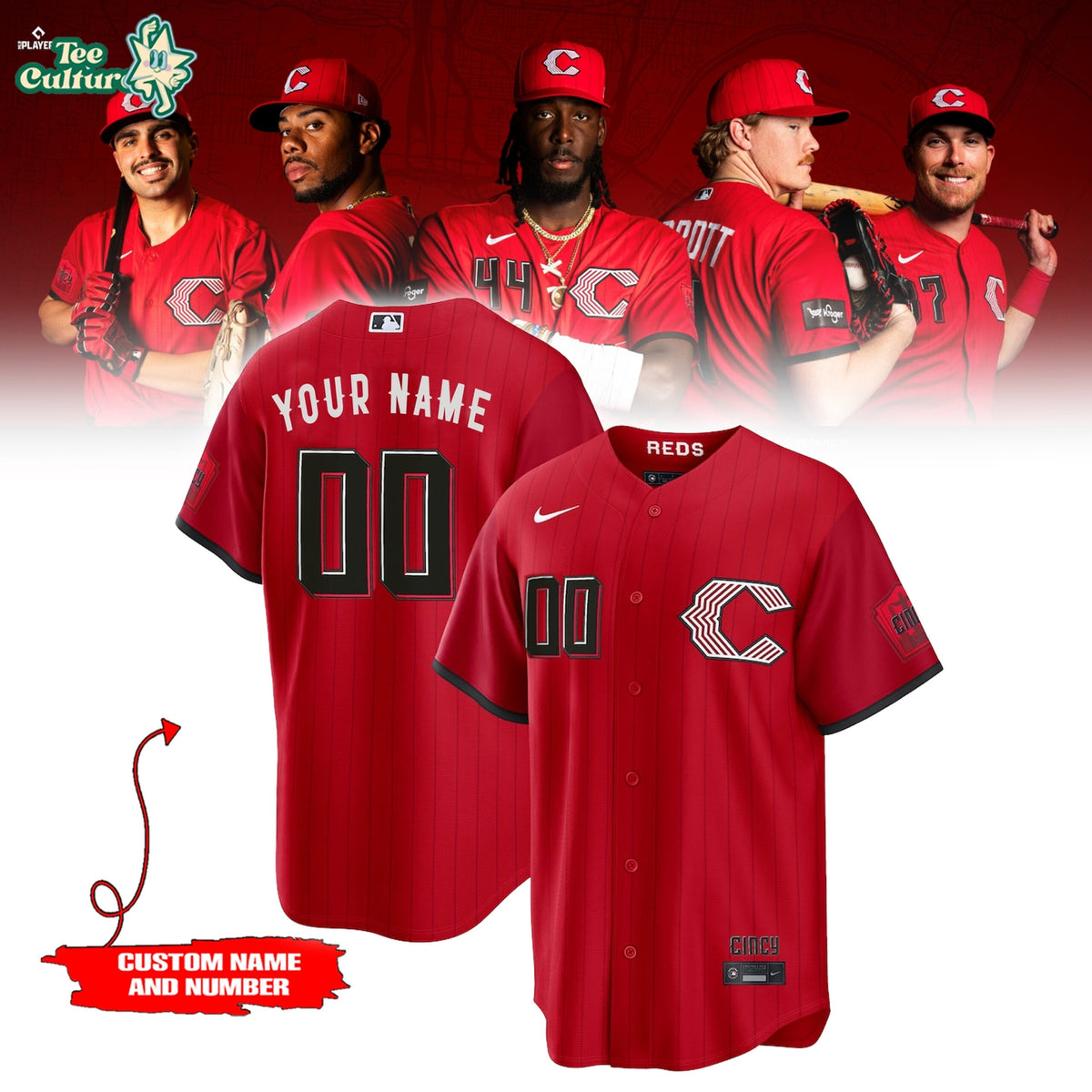 Cincinnati Reds Nike 2026 City Connect Baseball Jersey