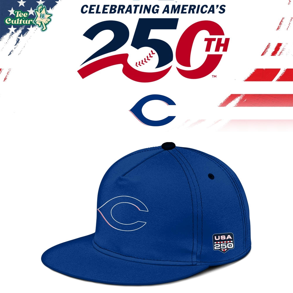 Cincinnati Reds USA 250th Anniversary American Heritage Baseball Jersey