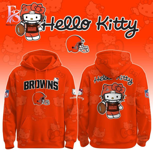 Cleveland Browns Hello Kitty 2026 Hoodie