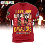 Cleveland Cavaliers Starting 5 Basketball Hoodie T-Shirt