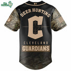 Cleveland Guardians Deer Hunting Limited Edition Baseball Jersey