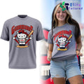 Cleveland Guardians x Hello Kitty Grey Graphic T-Shirt