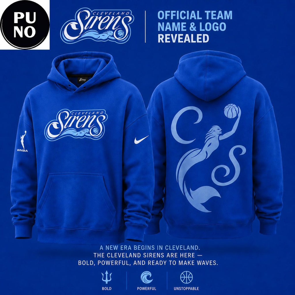 Cleveland Sirens 2026 New Logo Hoodie T-Shirt