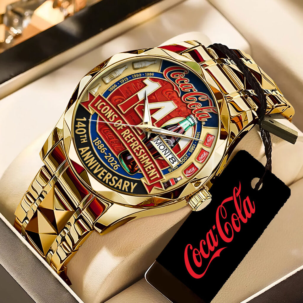 Coca-Cola 140th Anniversary 2026 Alloy Luxury Quartz Watch - TANTN20905