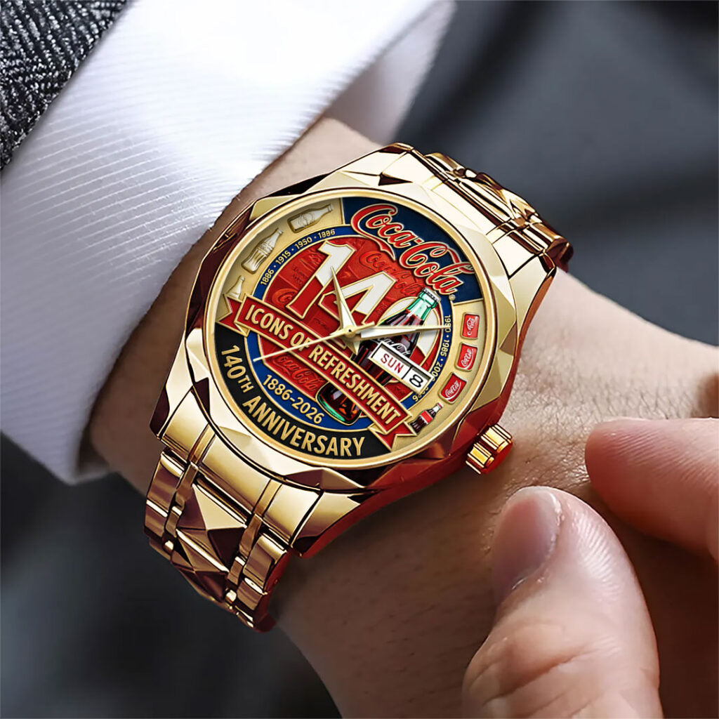 Coca-Cola 140th Anniversary 2026 Alloy Luxury Quartz Watch - TANTN20905