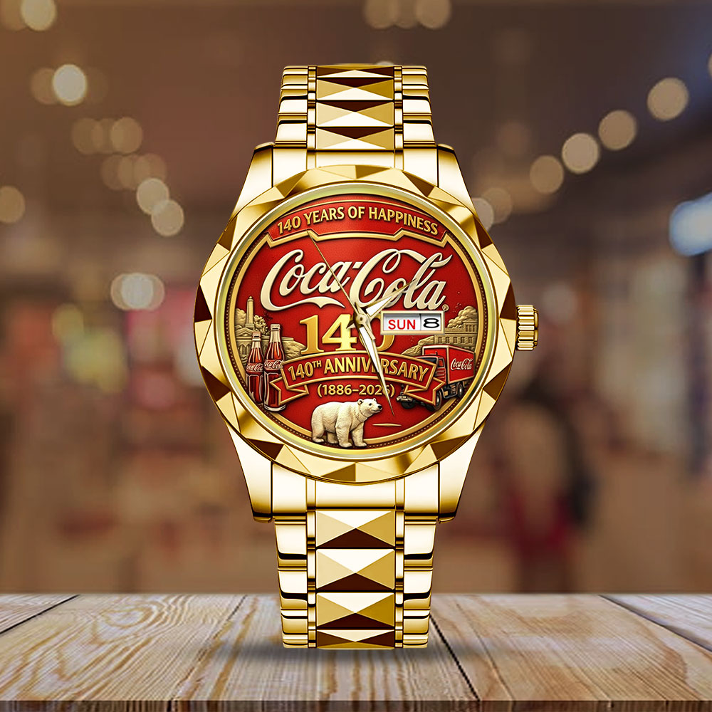 Coca-Cola 140th Anniversary 2026 Alloy Luxury Quartz Watch - TMTHU3763
