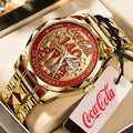Coca-Cola 140th Anniversary Alloy Luxury Quartz Watch - TMTHU4255