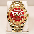 Coca-Cola 140th Anniversary Alloy Luxury Quartz Watch - TANTN24879