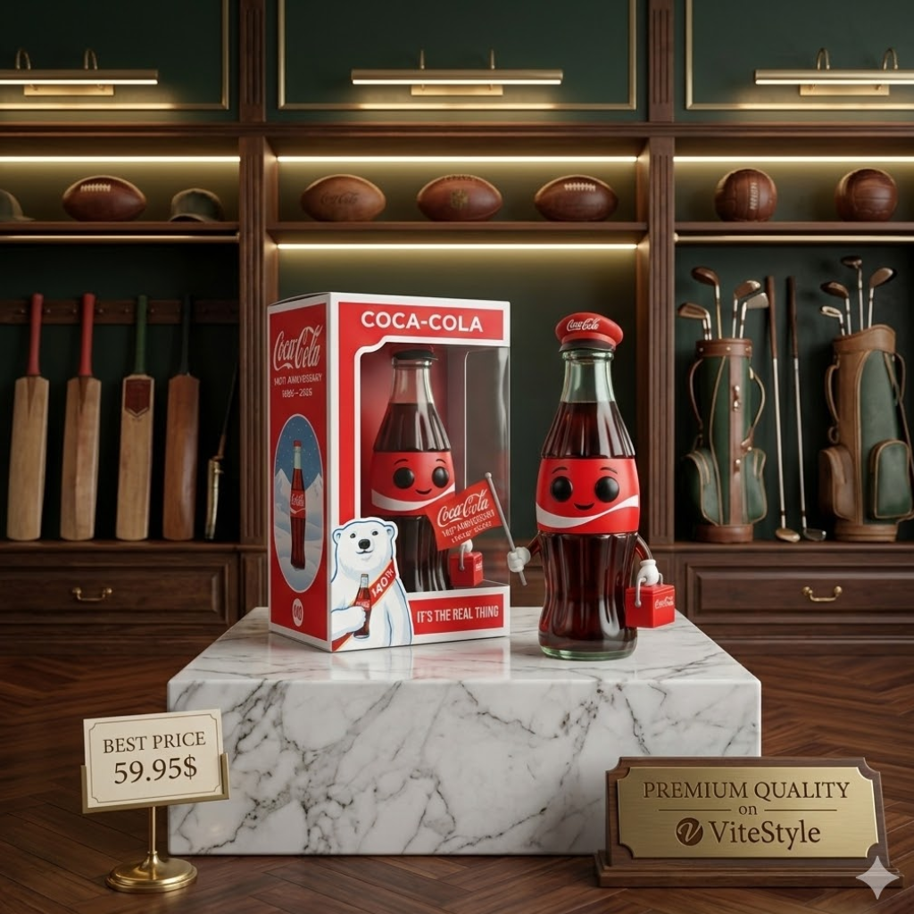 Coca-Cola 140th Anniversary Collectible Doll