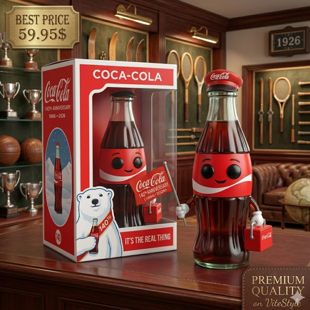Coca-Cola 140th Anniversary Collectible Doll
