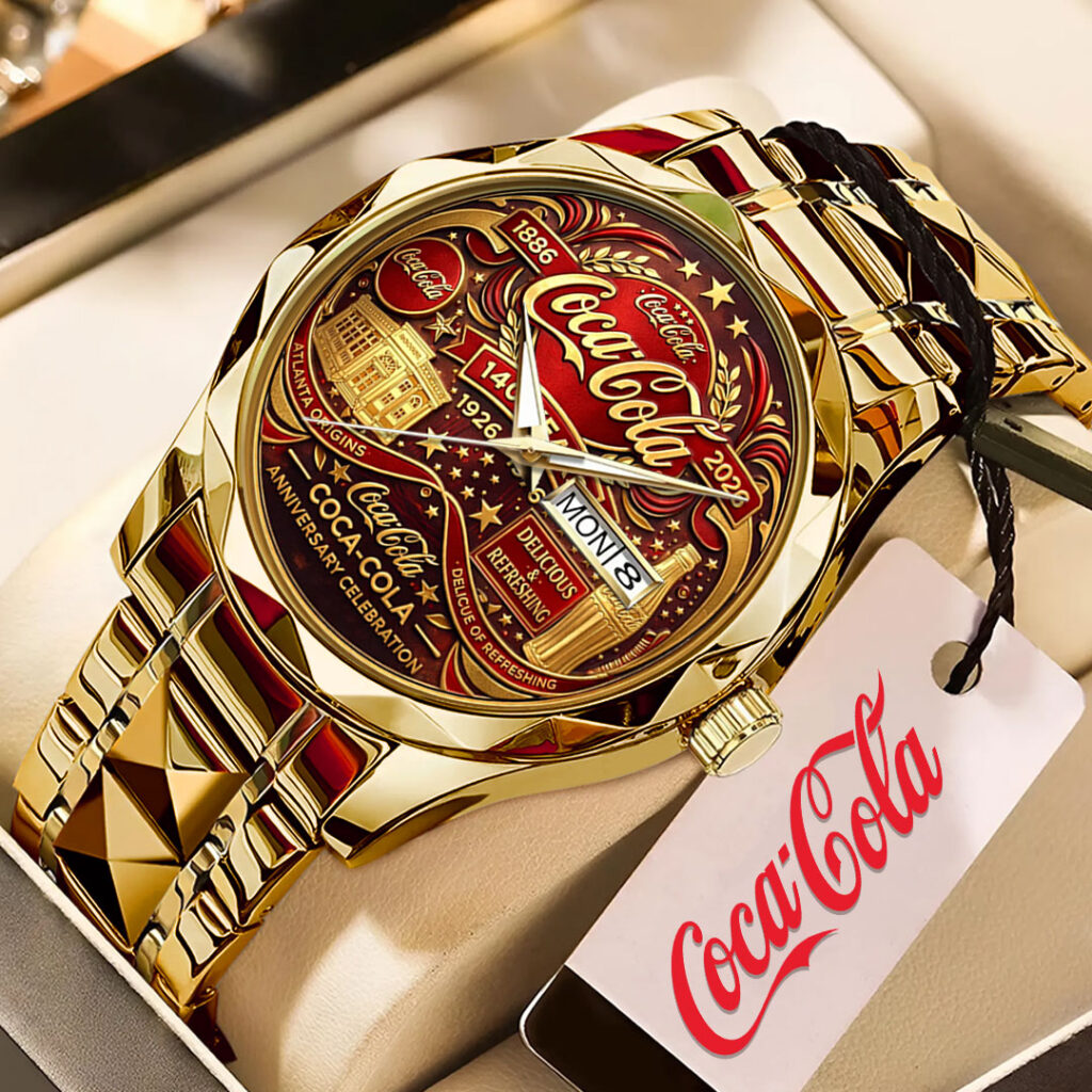 Coca-Cola 140th Anniversary 2026 Alloy Luxury Quartz Watch - TMTHU3762