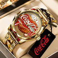 Coca-Cola 140th Anniversary Alloy Luxury Quartz Watch - TANTN21487
