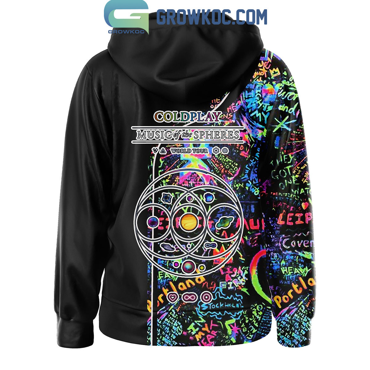 Coldplay Music Of The Spheres World Tour Hoodie Shirts