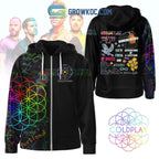 Coldplay Portland Playlist Hoodie Shirts
