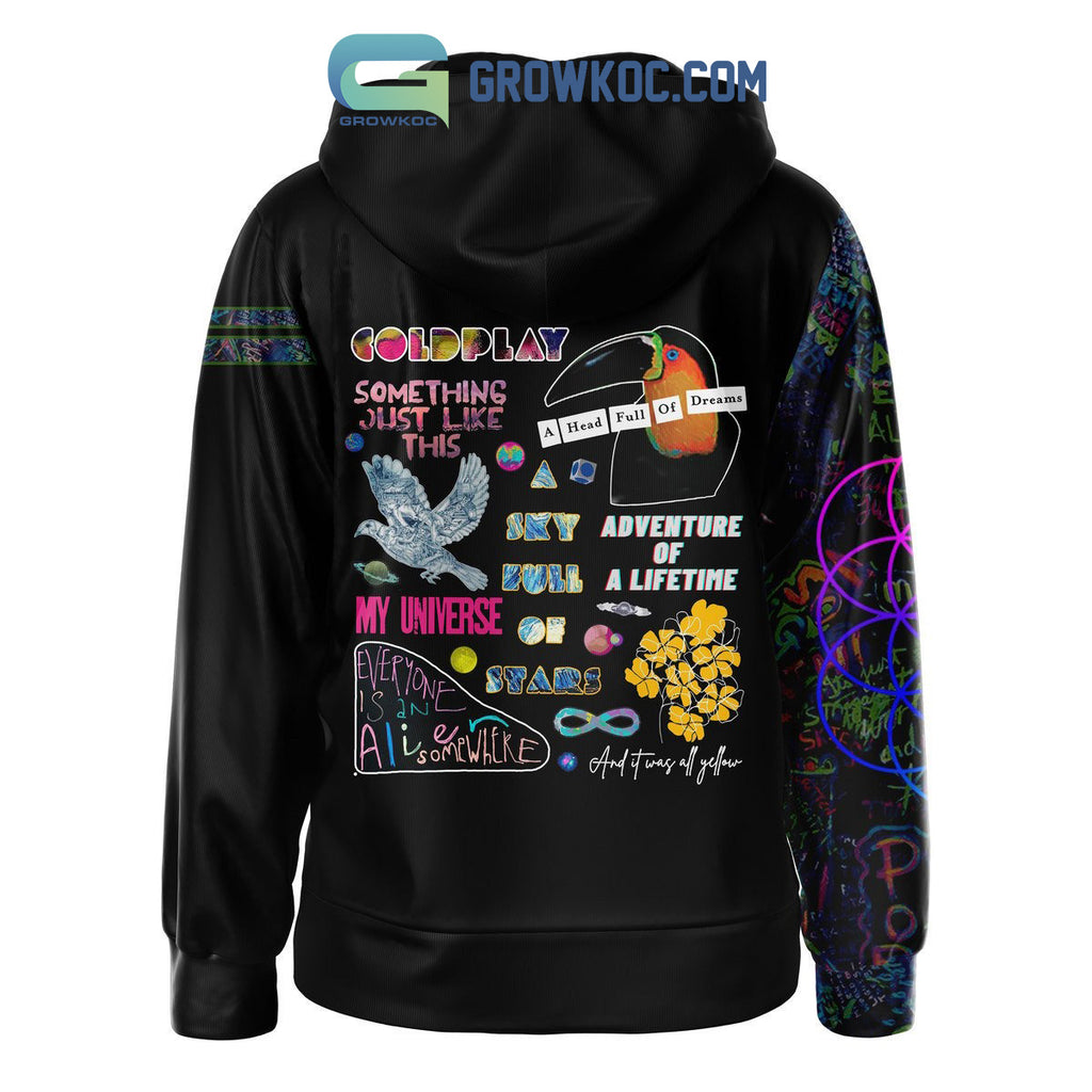 Coldplay Portland Playlist Hoodie Shirts