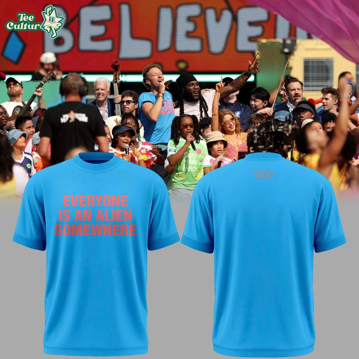 Coldplay Wc 2026 Final Halftime Show “everyone Is An Alien Somewhere” Shirt