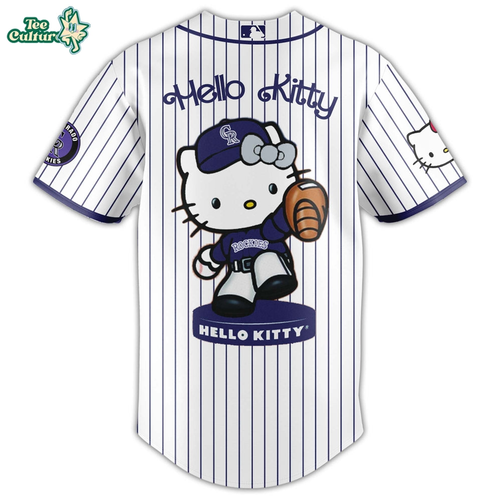 Colorado Rockies 2026 MLB Hello Kitty Celebration Jersey