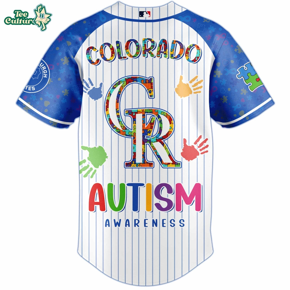 Colorado Rockies – Autism Awareness 2026 Limited Editions Jersey