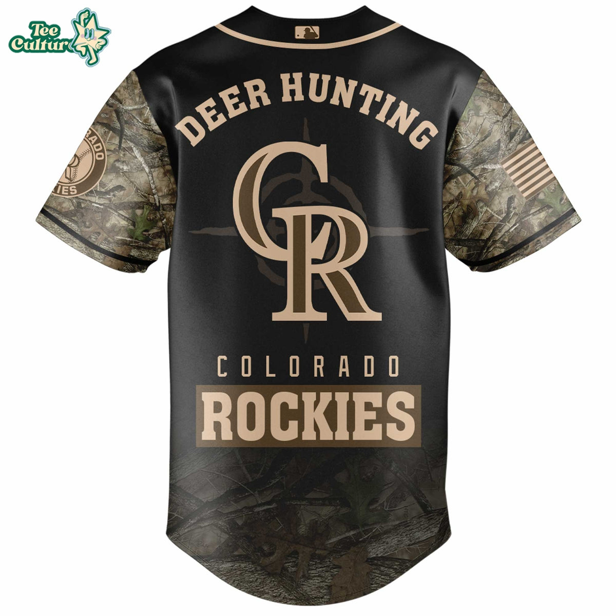 Colorado Rockies Deer Hunting Limited Edition Baseball Jersey