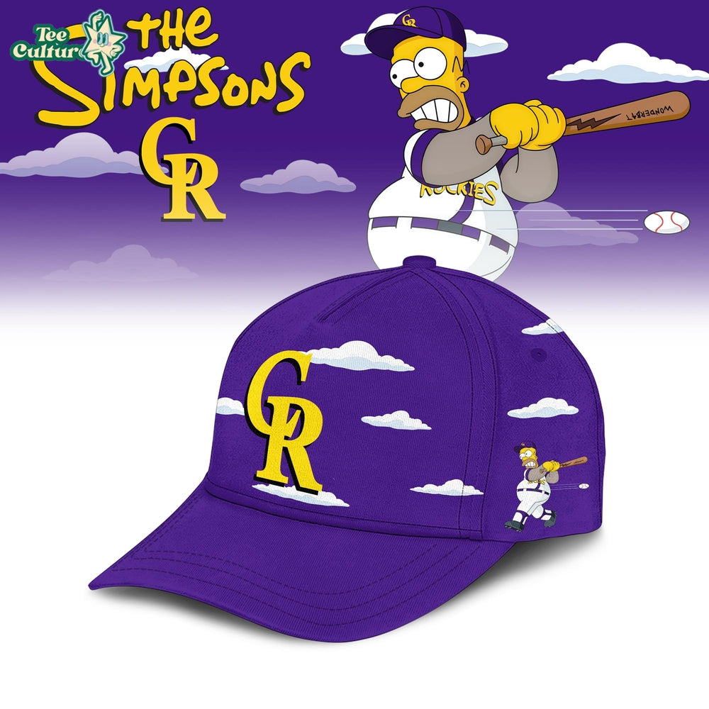 Colorado Rockies x The Simpsons 2026 Limited Edition Baseball Jersey