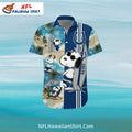 Colts Hawaiian Shirt – Surfing Snoopy Tropical Theme