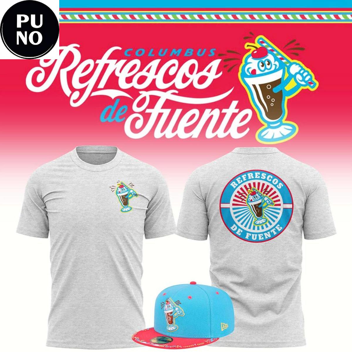 Columbus Clingstones x Refrescos de Fuente 2026 T-Shirt