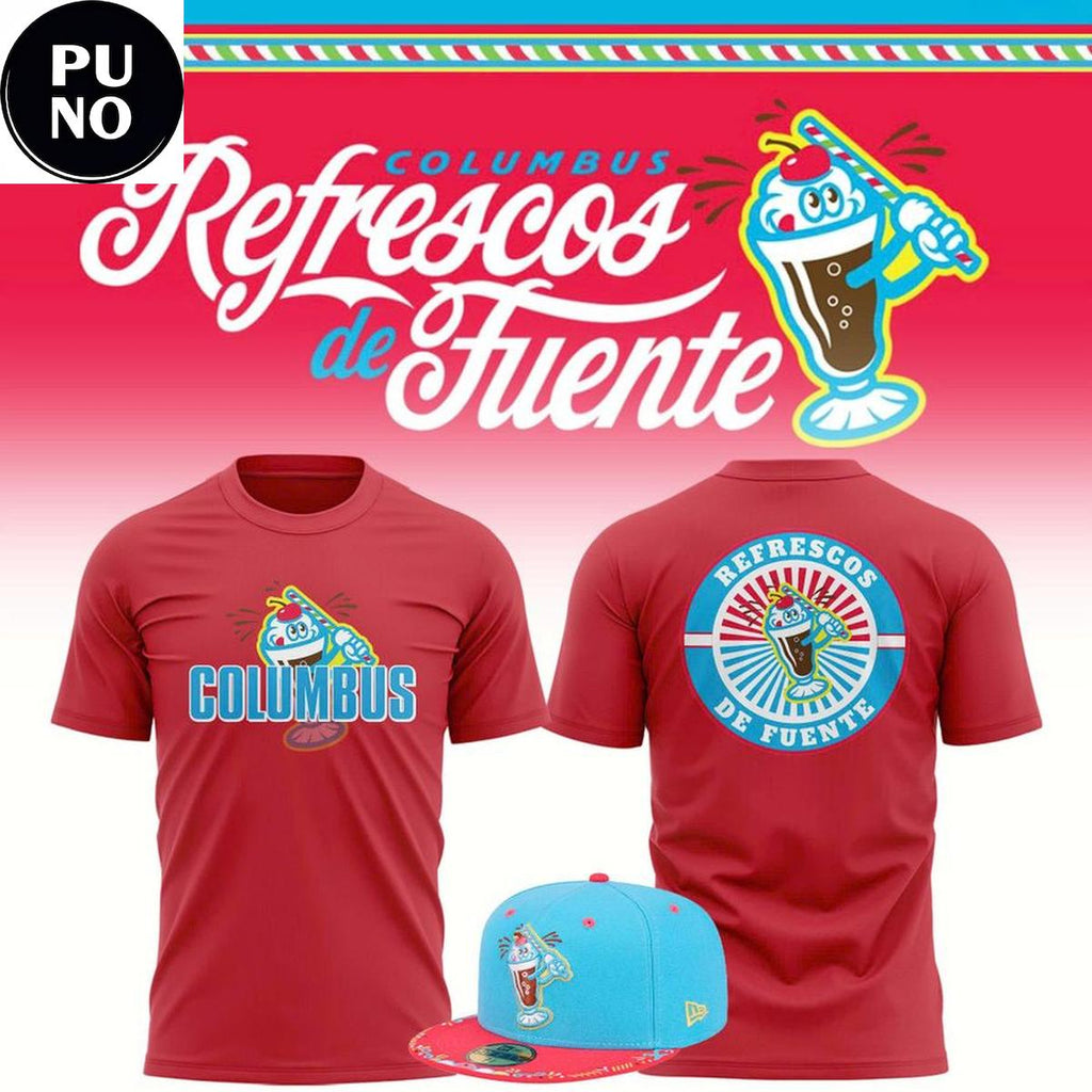 Columbus Clingstones x Refrescos de Fuente 2026 T-Shirt