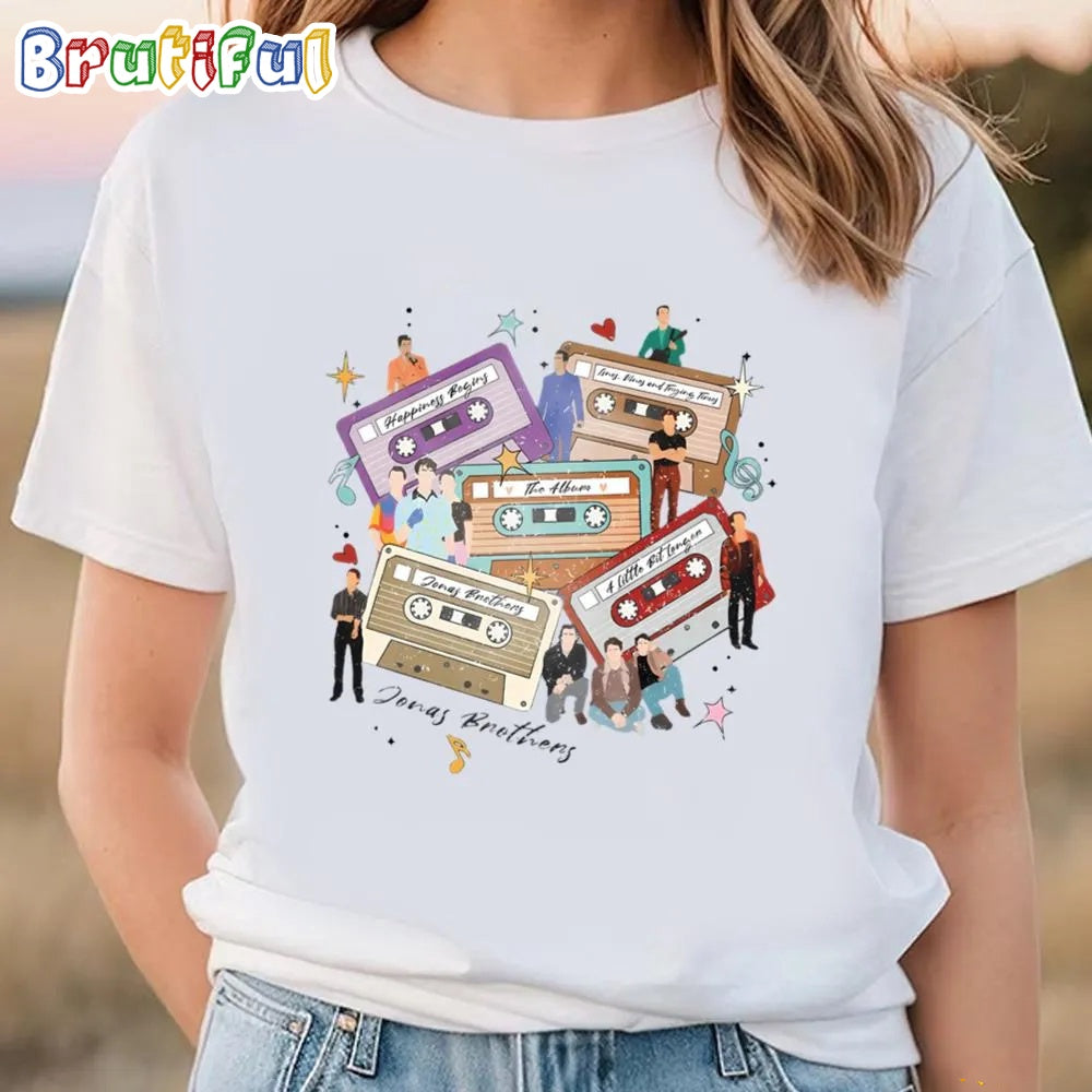 Comfort Colors Retro Joe Jonas Brothers Cassette 2024 T-Shirt