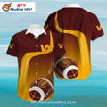 Commanders Football Graphic Hawaiian Shirt For Fans